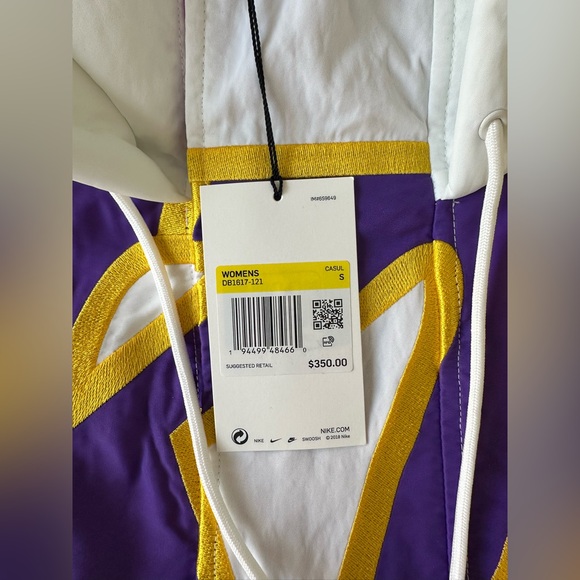 NWT Rare Nike x Ambush NBA Collection Lakers Jacket DB1617-121 - Picture 8 of 9